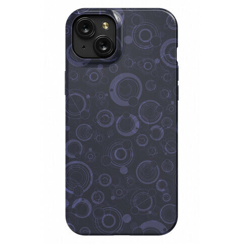 Gallifreyan Text Pattern Phone Case